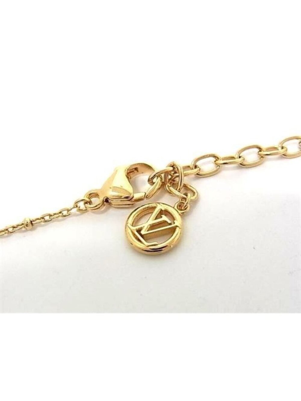 Louis Vuitton Necklace Blue Ming Gold Metal - Picture 3 of 3